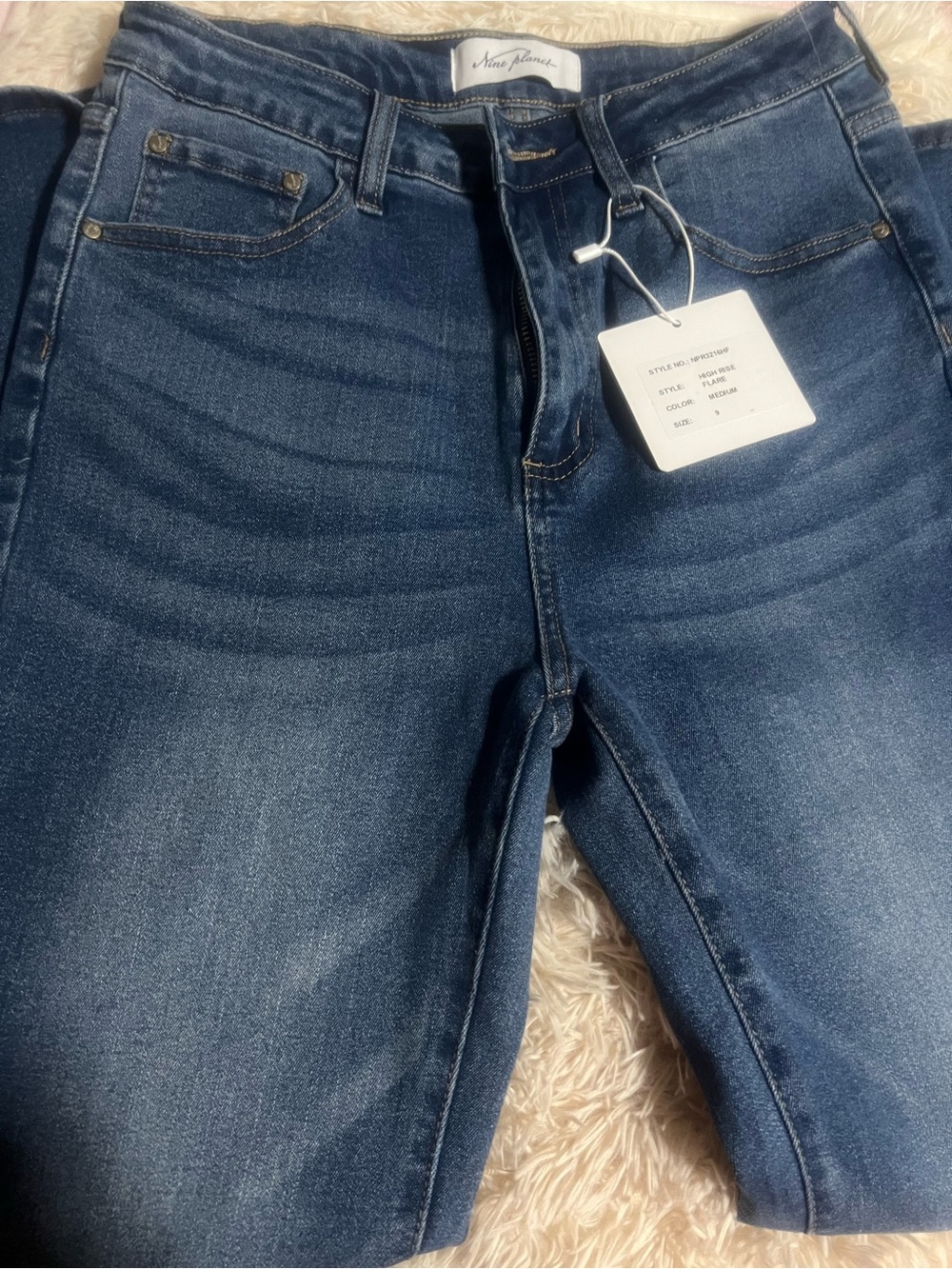 Women's Dark Blue Stretch Jeans